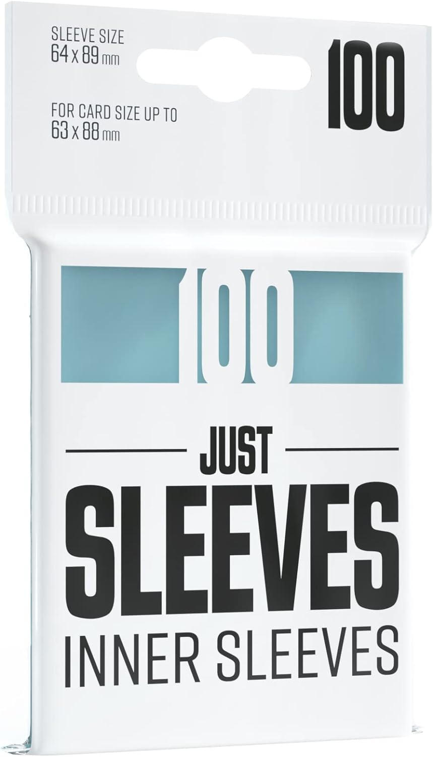 Just Sleeves Inner Sleeves (100 Sleeves)