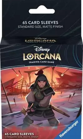 sorcerer's arena card sleeves Lorcana: Fabled Card Sleeves