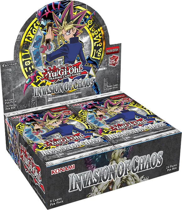 Yu-Gi-Oh: Invasion of Chaos - 25th Anniversary Edition Booster Box - EXPRESS TCG