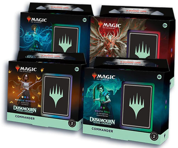 Magic: The gathering Duskmourn: House of Horror - Commander Deck