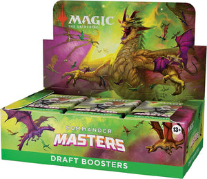 Magic the Gathering: Commander Masters Draft Booster Box - EXPRESS TCG