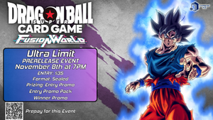 Dragon Ball: Fusion World Ultra Limit Prerelease Event