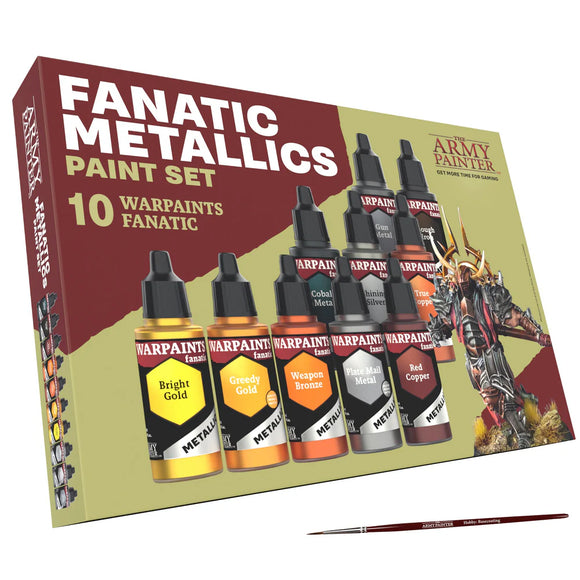 The Army Painter: Fanatic Metallics Paint Set