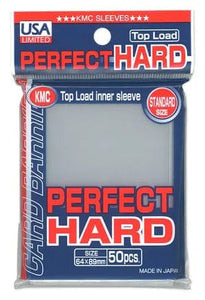 KMC Perfect Hard Standard Inner Sleeves 50pc