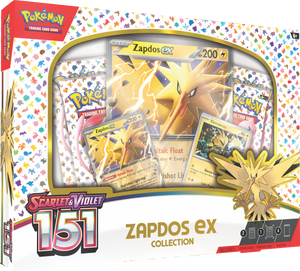 Pokémon: Scarlet & Violet - 151 Zapdos EX Collection (Pre Order) - EXPRESS TCG