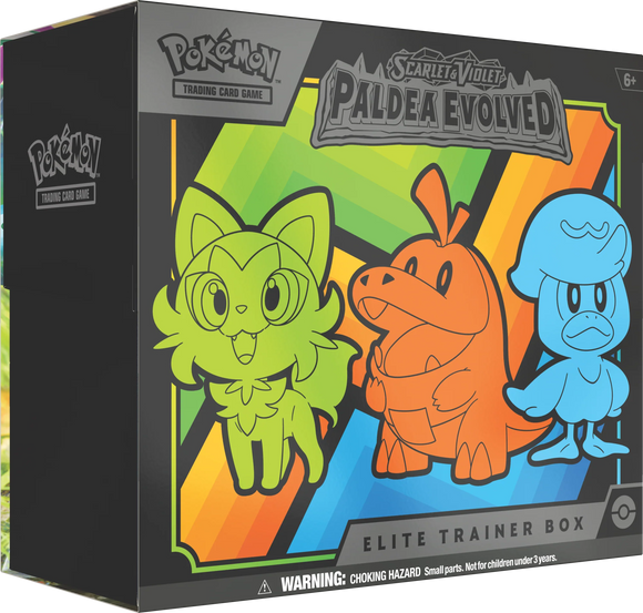 Pokémon: Scarlet & Violet - Paldea Evolved Elite Trainer Box - EXPRESS TCG