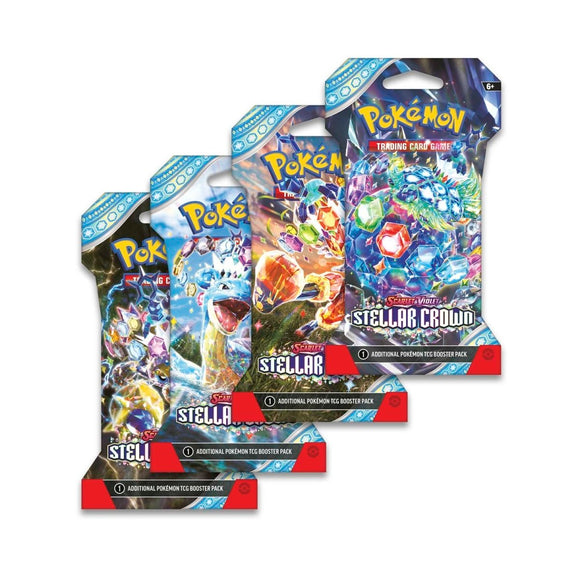 Pokemon: Scarlet & Violet - Stellar Crown Sleeved Booster Pack