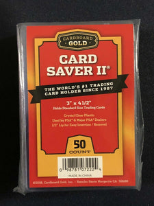 Cardboard Gold: Card Saver 2 - 50ct Box - EXPRESS TCG