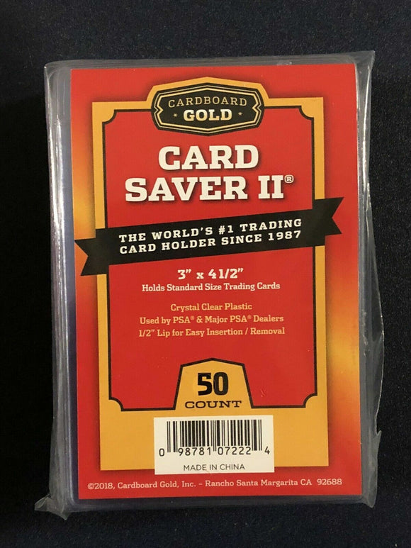 50-Pack Card Saver 1