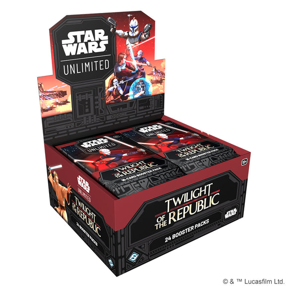 Star Wars Unlimited: Twilight of the Republic Booster Box (Pre Order)