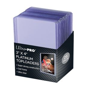Ultra Pro - Ultra Clear Platinum Toploaders (25ct) - EXPRESS TCG