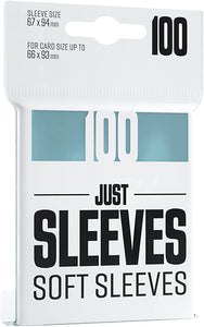 GameGenic Just Sleeves Soft Sleeves 100pc - EXPRESS TCG