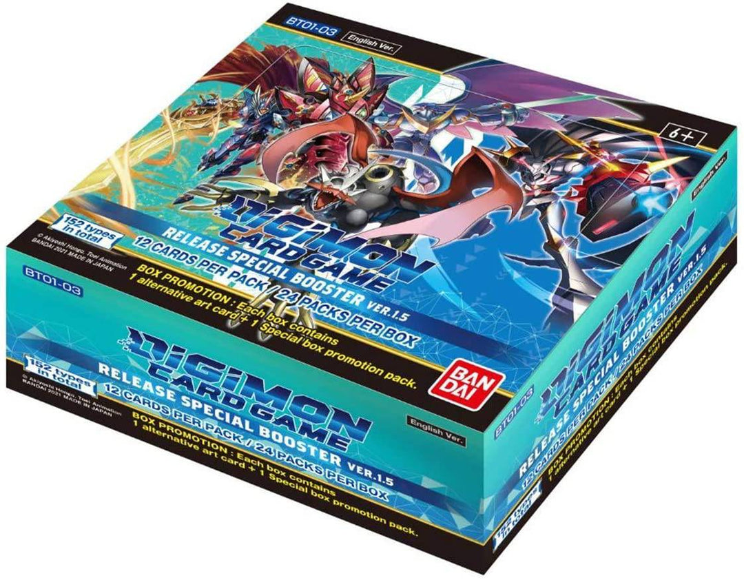 Digimon TCG: Release Special Booster Box Ver. 1.5 Digimon TCG: Release Special Booster Box Ver. 1.5