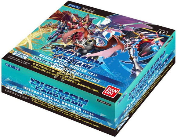 Digimon: Release Special Booster Ver. 1.5 Booster Box - EXPRESS TCG