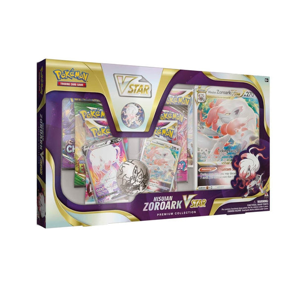 Pokémon: Hisuian Zoroark VSTAR Premium Collection - EXPRESS TCG