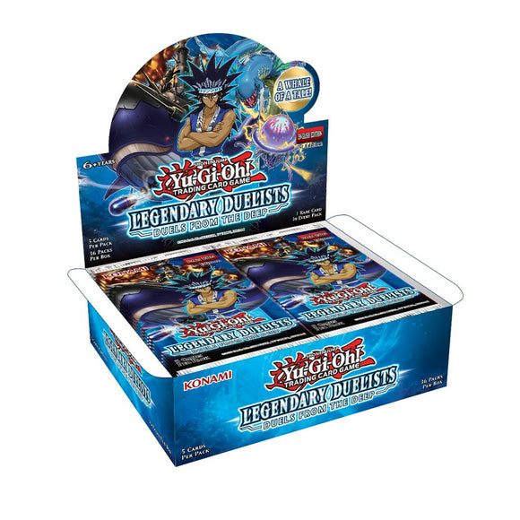 Yu-Gi-Oh! Legendary Duelists Duels From the Deep Booster Box - EXPRESS TCG