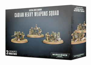 Warhammer 40,000: Astra Militarium- Cadian Heavy Weapon Squad - EXPRESS TCG