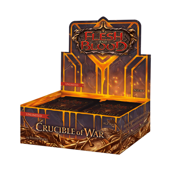 Flesh and Blood: Crucible of War Booster Box - EXPRESS TCGMAIL
