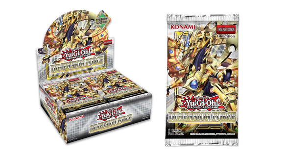 Yu-Gi-Oh! Trading Card Game Dimension Force 1st Edition Booster Pack - EXPRESS TCG