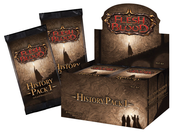 Flesh and Blood History Pack 1 Booster Box - EXPRESS TCGMAIL