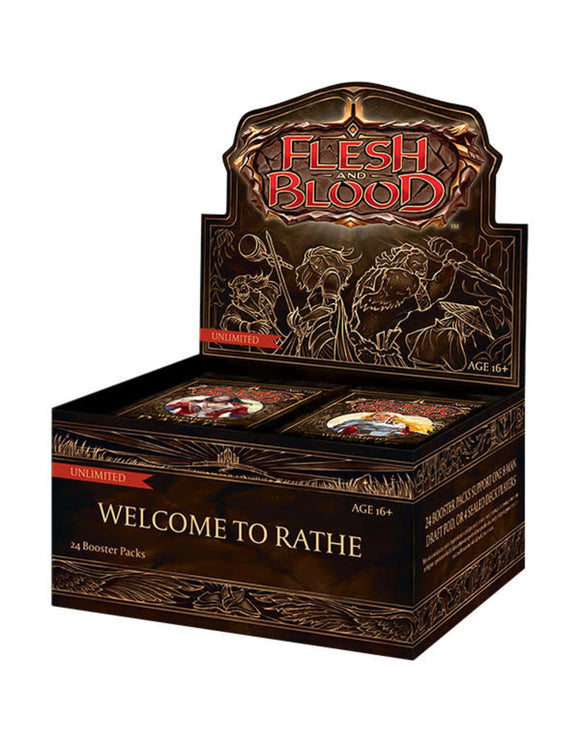 Flesh and Blood: Welcome to Rathe Booster Box- Unlimited - EXPRESS TCG