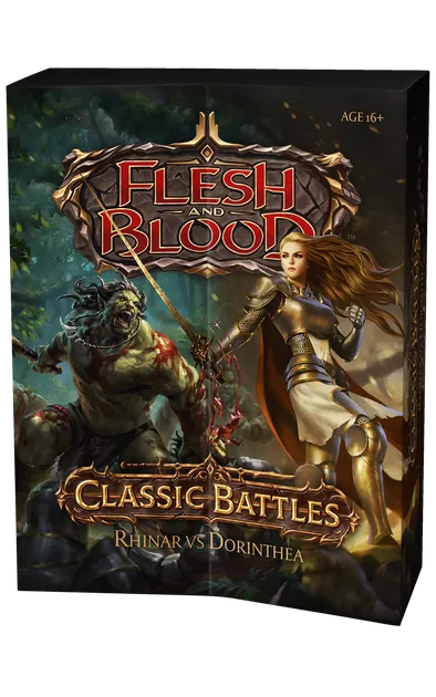 Flesh and Blood Classic Battles 2 Player Starter Decks - Rhinar vs. Dorinthea - EXPRESS TCG