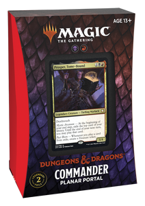 Magic the Gathering: Dungeons and Dragons: Commander Deck – Planar Portal (Red-Black) - EXPRESS TCG