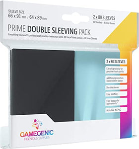 GameGenic Prime Double Sleeving Pack 100pc - EXPRESS TCG