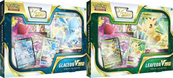 Pokemon: Glaceon/Leafeon VSTAR Special Collection - EXPRESS TCGMAIL
